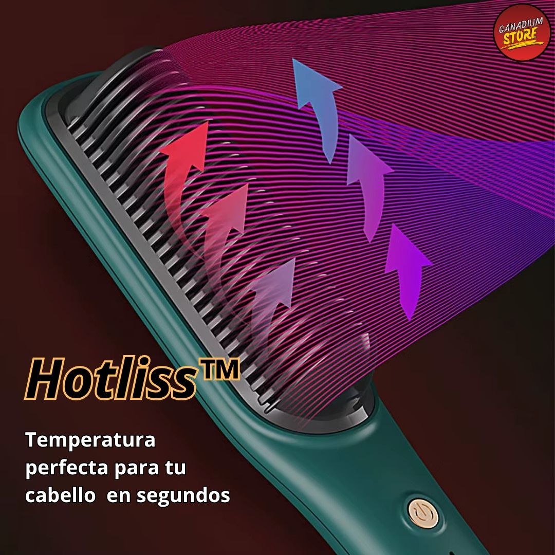 Cepillo Alisador y Rizador - Hotliss™